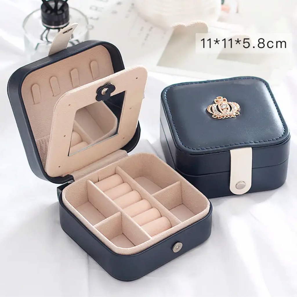 4 Pcs For$20 In My Store Travel Jewelry Box Multi-Functional Double-Layer